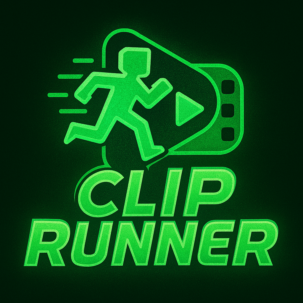 Clip Runner Logo